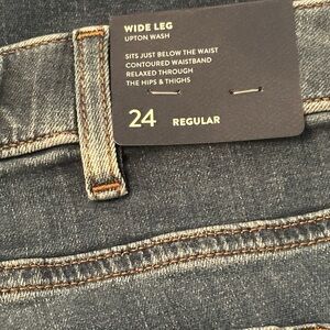 Wide Leg Upton Wash Jeans